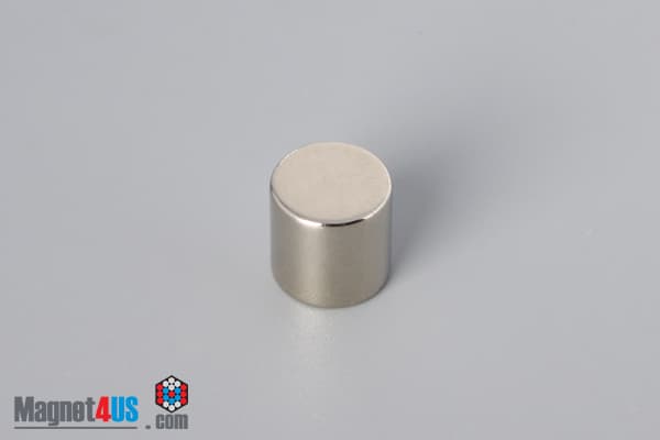7/16" dia. x 7/16" N52 Neodymium Cylinder Magnet - photo 2