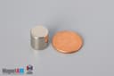 7/16" dia. x 7/16" N52 Neodymium Cylinder Magnet - photo 1