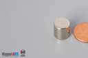 7/16" dia. x 7/16" N52 Neodymium Cylinder Magnet - photo 3