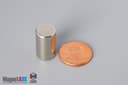 7/16" dia. x 3/4" N45 Neodymium Cylinder Magnet - photo 1