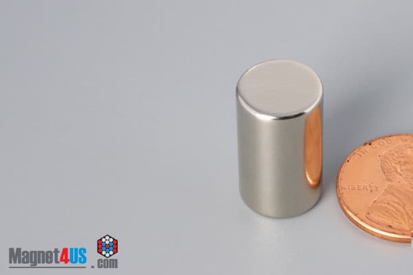 7/16" dia. x 3/4" N45 Neodymium Cylinder Magnet - photo 3