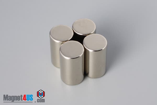 7/16" dia. x 3/4" N45 Neodymium Cylinder Magnet - photo 4