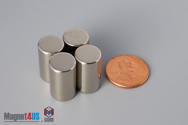 7/16" dia. x 3/4" N45 Neodymium Cylinder Magnet - photo 5