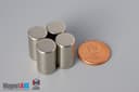 7/16" dia. x 3/4" N45 Neodymium Cylinder Magnet - photo 5