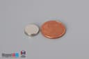 7/16" dia. x 3/32" N45 Neodymium Disc Magnet - photo 1