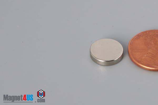 7/16" dia. x 3/32" N45 Neodymium Disc Magnet - photo 3