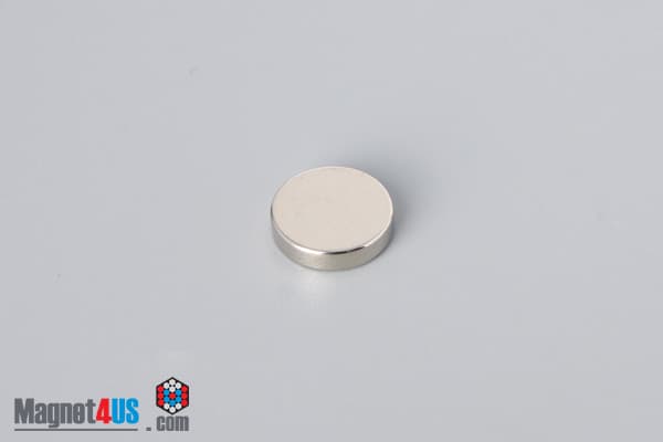 7/16" dia. x 1/10" N45 Neodymium Disc Magnet - photo 2