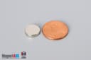 7/16" dia. x 1/10" N45 Neodymium Disc Magnet - photo 1