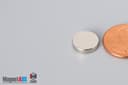 7/16" dia. x 1/10" N45 Neodymium Disc Magnet - photo 3