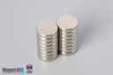 7/16" dia. x 1/10" N45 Neodymium Disc Magnet - photo 4