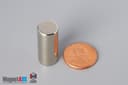 7/16" dia. x 1" N40 Neodymium Cylinder Magnet - photo 1