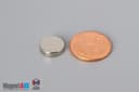 7/16" dia. x 1/8" N40 Neodymium Disc Magnet - photo 1