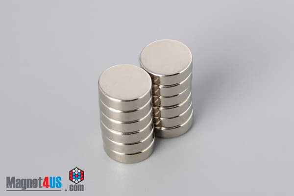 7/16" dia. x 1/8" N40 Neodymium Disc Magnet - photo 4