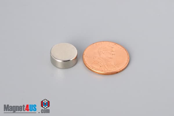 7/16" dia. x 3/16" N40 Neodymium Disc Magnet - photo 1