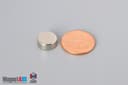 7/16" dia. x 3/16" N40 Neodymium Disc Magnet - photo 1