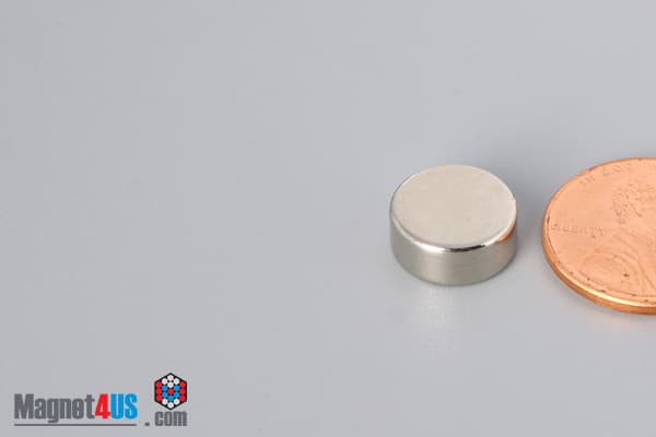 7/16" dia. x 3/16" N40 Neodymium Disc Magnet - photo 3