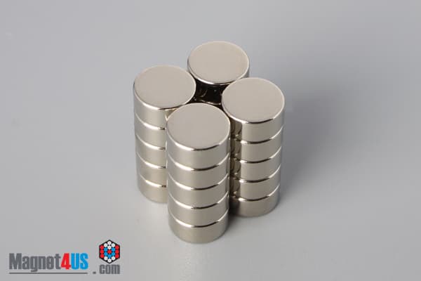 7/16" dia. x 2/10" N45 Neodymium Disc Magnet - photo 4