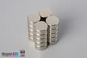7/16" dia. x 2/10" N45 Neodymium Disc Magnet - photo 4