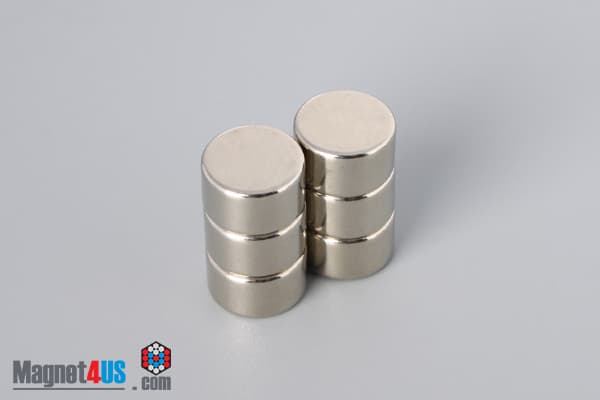 7/16" dia. x 1/4" N45 Neodymium Disc Magnet - photo 4