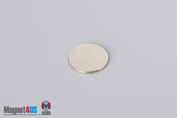 1/2" dia. x 1/32" N40 Neodymium Disc Magnet - photo 2