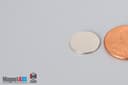 1/2" dia. x 1/32" N40 Neodymium Disc Magnet - photo 3