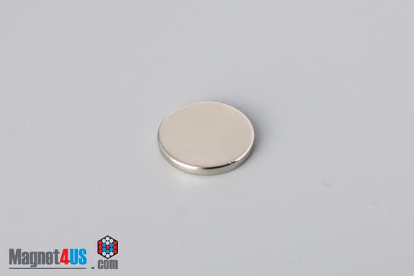 1/2" dia. x 1/16" N40 Neodymium Disc Magnet - photo 2