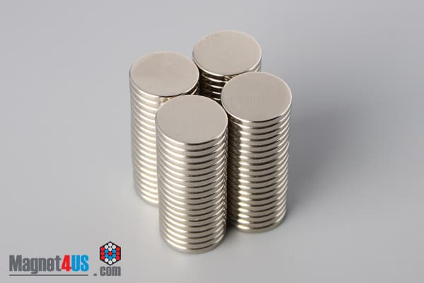 1/2" dia. x 1/16" N40 Neodymium Disc Magnet - photo 4
