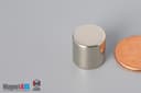 1/2" dia. x 1/2" N52 Neodymium Cylinder Magnet - photo 3