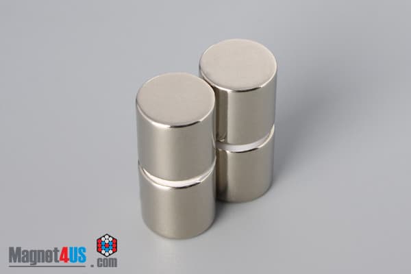 1/2" dia. x 1/2" N52 Neodymium Cylinder Magnet - photo 4