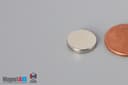 1/2" dia. x 3/32" N40 Neodymium Disc Magnet - photo 3