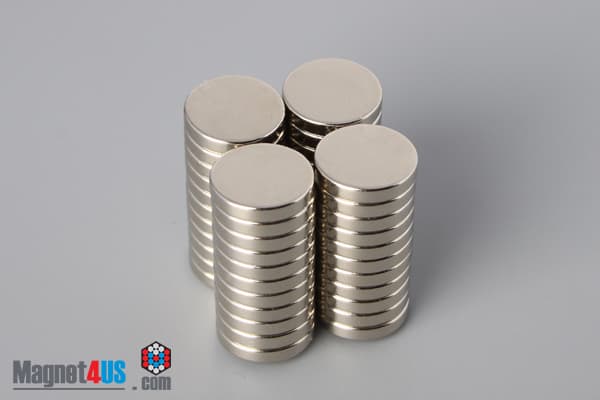 1/2" dia. x 3/32" N40 Neodymium Disc Magnet - photo 4