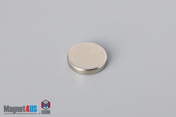 1/2" dia. x 1/10" N40 Neodymium Disc Magnet - photo 2