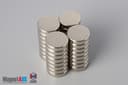 1/2" dia. x 1/8" N45 Neodymium Disc Magnet - photo 4
