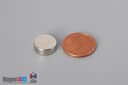 1/2" dia. x 3/16" N40 Neodymium Disc Magnet - photo 1