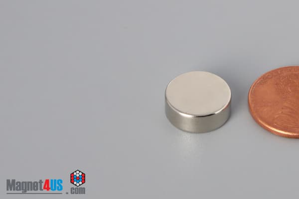 1/2" dia. x 3/16" N40 Neodymium Disc Magnet - photo 3