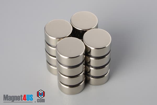 1/2" dia. x 3/16" N40 Neodymium Disc Magnet - photo 4