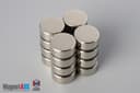 1/2" dia. x 3/16" N40 Neodymium Disc Magnet - photo 4