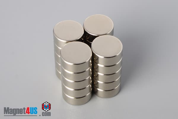 1/2" dia. x 2/10" N40 Neodymium Disc Magnet - photo 4