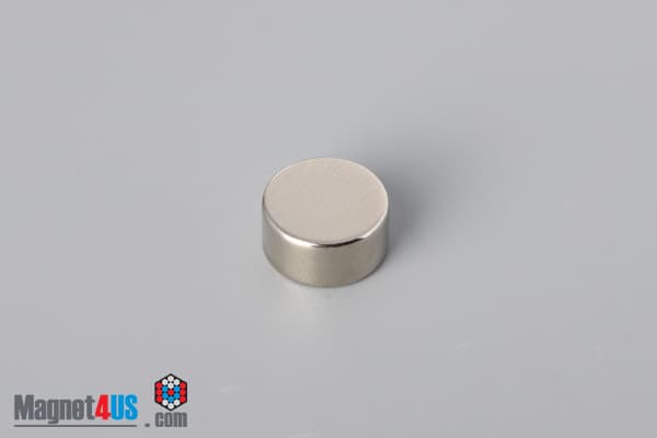 1/2" dia. x 1/4" N40 Neodymium Disc Magnet - photo 2