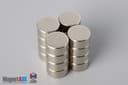 1/2" dia. x 1/4" N40 Neodymium Disc Magnet - photo 4