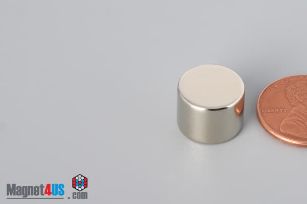 1/2" dia. x 3/8" N40 Neodymium Disc Magnet - photo 3
