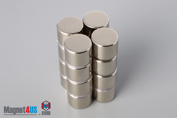 1/2" dia. x 3/8" N40 Neodymium Disc Magnet - photo 4