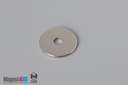 1/2" od x 1/8" id x 1/32" N40 Neodymium Ring Magnet - photo 2