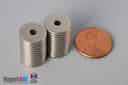 1/2" od x 1/8" id x 1/16" N40 Neodymium Ring Magnet - photo 5