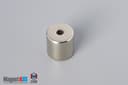 1/2" od x 1/8" id x 1/2" N40 Neodymium Ring Magnet - photo 2