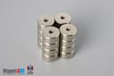 1/2" od x 1/8" id x 1/4" N40 Neodymium Ring Magnet - photo 4