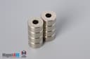 1/2" od x 3/16" id x 1/4" N45 Neodymium Ring Magnet - photo 4