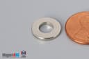1/2" od x 1/4" id x 1/16" N40 Neodymium Ring Magnet - photo 3
