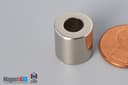 1/2" od x 1/4" id x 1/2" N45 Neodymium Ring Magnet - photo 3