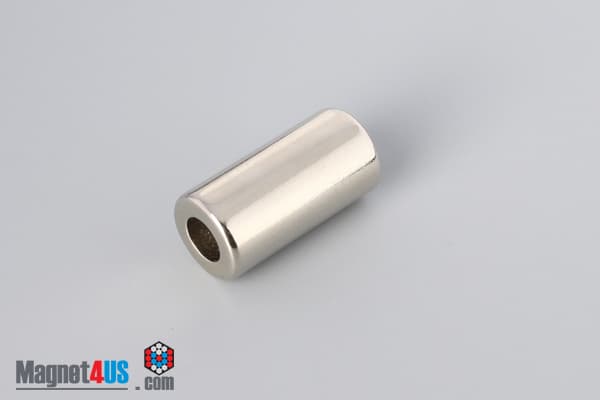 1/2" od x 1/4" id x 1" N40 Neodymium Ring Magnet - photo 4